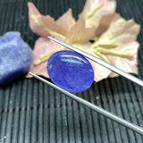 13X17 mm Tanzanite Cabochon Oval Code #T209-210 -AAA Super Quality Natural Tanzanite Cabochon