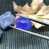 13X17 mm Tanzanite Cabochon Oval Code #T209-210 -AAA Super Quality Natural Tanzanite Cabochon