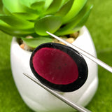 Garnet Oval Cabochon 25x18mm size -Code G9- G12 - Big Garnet Cabs - AAA Quality - Garnet Oval Cabs - Garnet Loose Stone