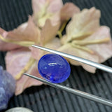 12X10 mm Tanzanite Cabochon Oval Code #T254-T257 -AAA Quality Natural Tanzanite Cabochon