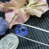 12x10 mm Tanzanite Oval Cabochon Code #T258-T261  -AAA Quality Natural Tanzanite Cabochon