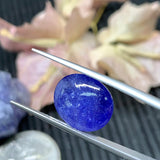 11X13 mm Tanzanite Cabochon Oval Code #T274-T277 Weight 9.2cts approx / Piece  -AAA Quality Natural Tanzanite Cabs