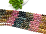 Tourmaline Round beads 6mm size - 20 cm  Fine quality beads- Origin Mozambique -Perfect Round beads