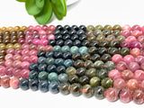 Tourmaline Round beads 6mm size - 20 cm  Fine quality beads- Origin Mozambique -Perfect Round beads