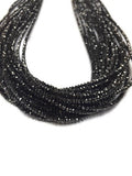 Black Diamond Faceted, Diamond Beads AAA Quality, Good Shining , stunning quality diamond beads size 2MM , loose 10 pcs