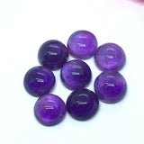 11MM Amethyst Cabs , Pack of 2 Pieces , Top Quality Cabochons , African Amethyst cabochon, Loose gemstone