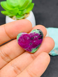 Ruby Zoisite Cabochon Code #R18 to R21 - AAA Quality-  Origin Tanzania- Ruby Cabochons- Natural Ruby Stones