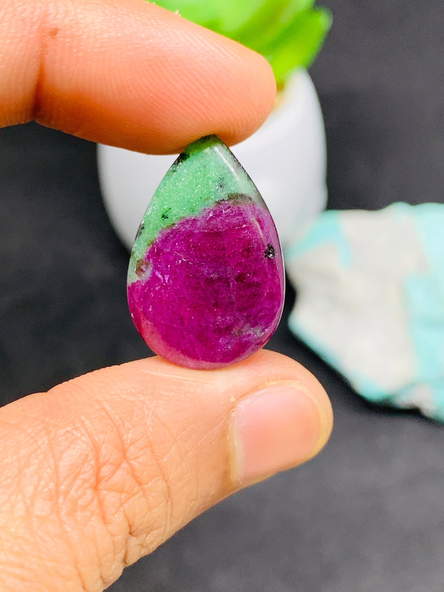 Ruby Zoisite Cabochon Code R13 to R17 AAA Quality Origin