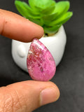 Pink Cobalt Calcite Cabochon Code #P17 to P21  - AAA Quality-  Pink Cobalt Cabs -  Natural Pink Cobalt Calcite Cabochon