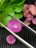 Pink Sapphire Oval Faceted 11x14 mm Size -AAA Quality Sapphire cabs • Natural Pink Sapphire • Sapphire Cabochon (Pack of 1 Pcs)