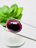 Garnet Oval Cabochon 22x16 mm size Code# G60 - Weight 23.5cts - Big Garnet Cabochon - AAA Quality - Natural Garnet Oval Cabs