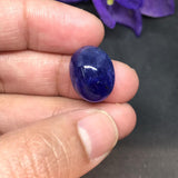 Tanzanite Oval Cabochon Code 16X13 mm Size #T361-T363 - AAA Quality Natural Tanzanite Cabochon-Tanzanite Loose Stone