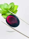 Garnet Oval Cabochon 22x16 mm size Code# G59 - Weight 27 cts - Big Garnet Cabochon - AAA Quality - Natural Garnet Oval Cabs