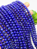 Lapis lazuli Round Beads 6mm size • Length 40 cm • AA Quality • Perfect Round Beads • Natural Lapis without any treatment or dyed