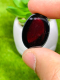 Garnet Cabochons 22x16 mm size • Code A21- A24 • Big Garnet Cabs  • AAA Quality • Garnet Oval Cabs • Garnet Loose Stone