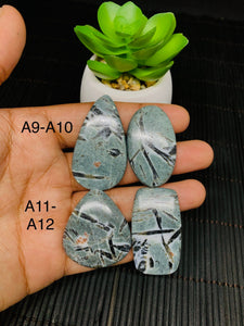 Hold Bland Dragon Cabochon • Code A9- A12 • AAA Quality •  Natural Dragon Cabs • Hold Bland Pendant •  Origin Poland