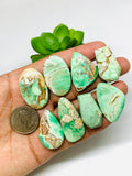 Variscite Cabochon • Code A41- A48 • AAA Quality • Natural Variscite Cabs • Variscite Pendant • Perfect for Jewelry Making