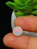 Ethiopian Opal Cabochon 10 mm Size • Code # B2 Weight 3 Cts • AAA Quality • Opal Round Cabochon • Natural Ethiopian Opal Cabs