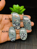 Hold Bland Dragon Cabochon • Code A1- A4 • AAA Quality •  Natural Dragon Cabs • Hold Bland Pendant •  Origin Poland