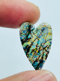 Monarch Opal Code S13• 22X14MM Size • Weight 6.5Ct • Sterling Opal Cabochon • AAAA Quality • Treated Opal