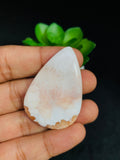 Pink Scolecite Cabochon • Code P5 -P8 • AAA Quality • Natural Pink Scolecite Cabs • Scolecite Pendant • Scolecite for Jewelry Making