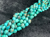 Natural Turquoise Nugget beads Size 8-10 MM • Genuine turquoise Length 40 cm • AAA Quality • Origin Arizona