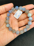 10MM Labradorite Carving Round Bracelet , Top Quality,24-Gm . Yellow and Blue Fire AAA Grade , Hand made carving, code-L4