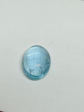 Aquamarine Cabochon 10X14 mm Pack of 1 Pcs - Code #2 AAA Quality cabs- Natural Aquamarine Cabs