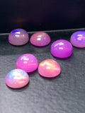 Ethiopian Opal Cabochon • 7 mm Size • Pack 1 Pcs• Code # D22 • AAA Quality • 100% Natural Ethiopian Opal Cabs  • Color Treated Opal