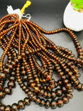 Amber Roundel beads • 6- 14 mm Size • AAA Quality Length 40 cm • Natural Amber from Ukraine • Amber Graduated Beads