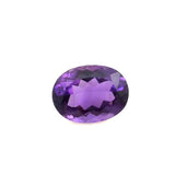 Amethyst Oval Faceted 9x11 mm-  Pack of 2 pcs- African Amethyst Round Cut Stone - Natural Amethyst Loose Stone