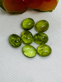 Peridot Oval 10X12MM Cabochons, AA Quality , Pack of 1 Pcs. natural peridot .