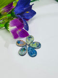 Monarch Opal Cabochon • Code A21 • Sterling Opal Cabochon • AAAA Quality • Treated Opal, Size 11X16-17 MM, pack of 5 Pc. 15 carat.