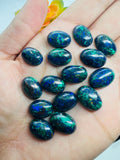 Azurite 10X14MM cabochon, - Pack of 2 Pcs - AAA Quality -Azurite cabochons -