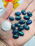 Azurite 10X14MM cabochon, - Pack of 2 Pcs - AAA Quality -Azurite cabochons -