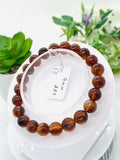 Andesine Bracelet  Code# A7 - Size 9 mm - AAA Quality length 7.5 Inch Origin Tibet - Natural Andesine Round Bracelet