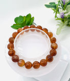 Andesine Bracelet  Code# A10 - Size 10 mm - AAA Quality length 7 Inch Origin Tibet - Natural Andesine Round Bracelet