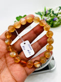 Andesine Bracelet  Code# A11 - Size 10 mm - AAA Quality length 7.5 Inch Origin Tibet - Natural Andesine Round Bracelet