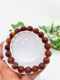 Andesine Bracelet  Code# A14 - Size 11 mm - AAA Quality length 7.5 Inch Origin Tibet - Natural Andesine Round Bracelet