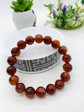 Andesine Bracelet  Code# A15 - Size 12 mm - AAA Quality length 7.5 Inch Origin Tibet - Natural Andesine Round Bracelet