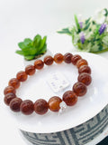 Andesine Bracelet  Code# A12 - Size 11 mm - AAA Quality length 7.5 Inch Origin Tibet - Natural Andesine Round Bracelet