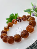 Andesine Bracelet  Code# A20 - Size 14 mm - AAA Quality length 7.5 Inch Origin Tibet - Natural Andesine Round Bracelet