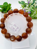 Andesine Bracelet  Code# A20 - Size 14 mm - AAA Quality length 7.5 Inch Origin Tibet - Natural Andesine Round Bracelet