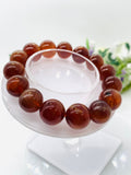 Andesine Bracelet  Code# A21 - Size 14 mm - AAA Quality length 7.5 Inch Origin Tibet - Natural Andesine Round Bracelet