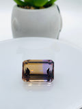 Ametrine Faceted Octagon 20x14 mm size • Code #A1 -  AAA Quality • Natural Ametrine Emerald Cut -  Weight 24.65  Ct