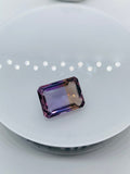 Ametrine Faceted Octagon 20x14 mm size • Code #A3 -  AAA Quality • Natural Ametrine Emerald Cut -  Weight 19.45 Cts