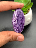 Charoite Cabochon •  Code D25 - D30  • AAA Quality •  Natural Charoite Cabs •  Charoite Cabochon