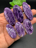 Charoite Cabochon •  Code D25 - D30  • AAA Quality •  Natural Charoite Cabs •  Charoite Cabochon