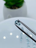 Aquamarine Pear Oval 5x7 mm Size  - Pack of 4 Piece - AAA Quality -  Medium Blue Color -  Natural Aquamarine Stone
