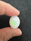 Ethiopian Opal Cabochon 19.36 X 15.30MM Size Height 9.00 MM • Weight 11.38 Cts • AAA Quality • Opal Cabochon • Natural Ethiopian Opal Cabs